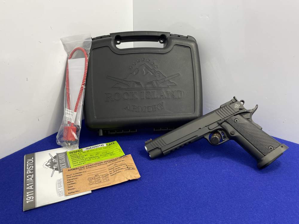 Rock Island Armory M1911 A2 Pro Match Target 10mm 6" Blk *BULL BARREL 1911*-img-4