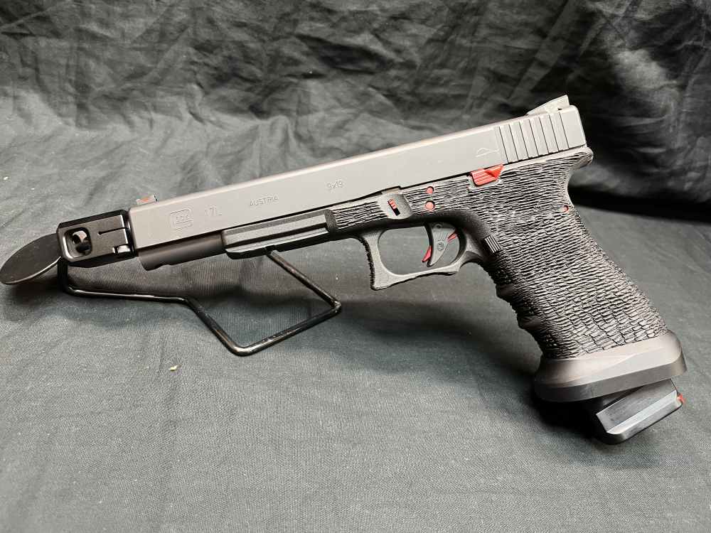 Glock 17L Gen 3 9mm Zev Trigger and Comp 3 Mags Taran Magwell-img-4
