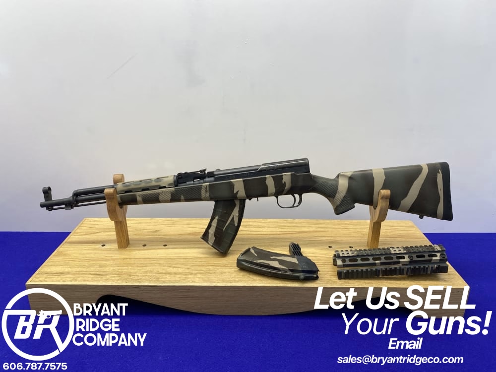 1966 Norinco Type 56 SKS 7.62x39mm Camo 16.5" *CHINESE MILITARY SURPLUS*-img-0
