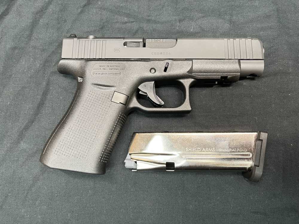 Glock 48 Mos 9mm 4" Pistol Shield Magazine-img-0