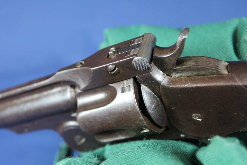 Smith & Wesson S&W .38 SA 1st Model (Baby Russian) made 1877 antique-img-31