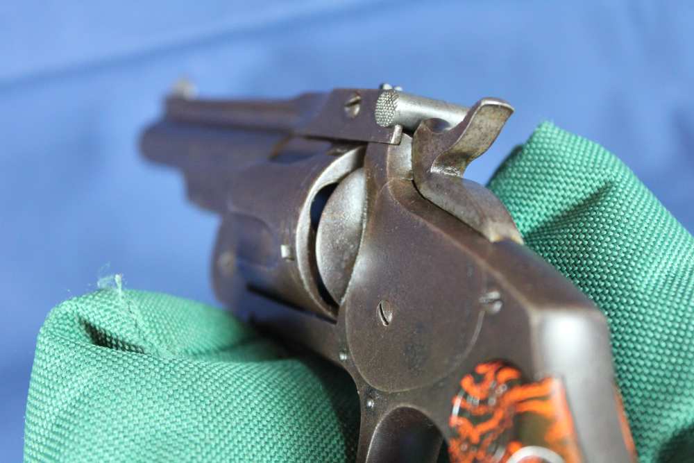 Smith & Wesson S&W .38 SA 1st Model (Baby Russian) made 1877 antique-img-28