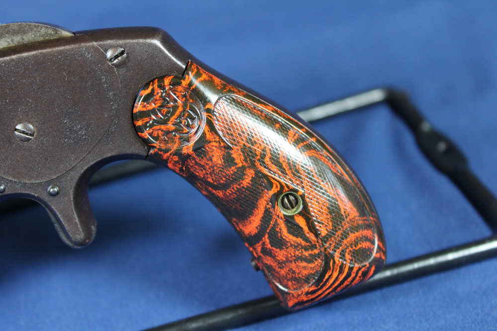 Smith & Wesson S&W .38 SA 1st Model (Baby Russian) made 1877 antique-img-1