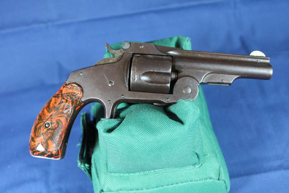 Smith & Wesson S&W .38 SA 1st Model (Baby Russian) made 1877 antique-img-14