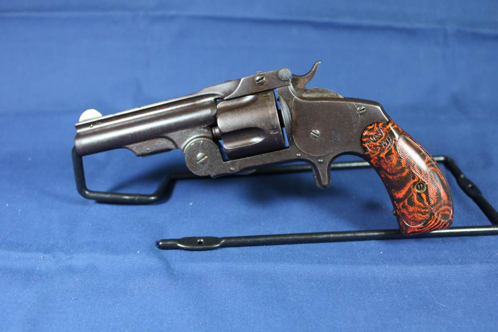 Smith & Wesson S&W .38 SA 1st Model (Baby Russian) made 1877 antique-img-0