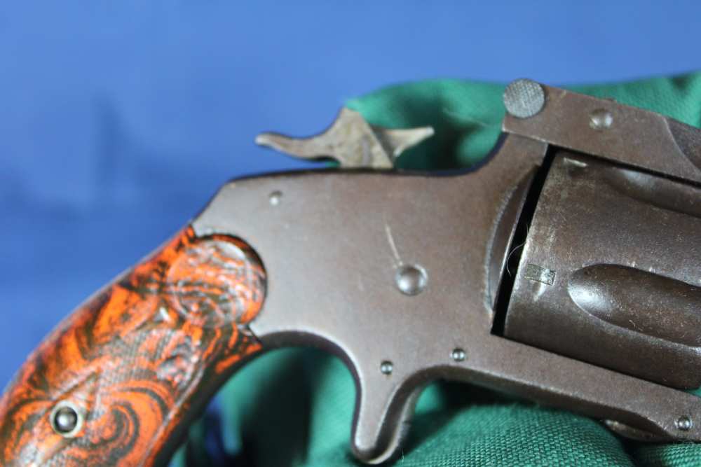 Smith & Wesson S&W .38 SA 1st Model (Baby Russian) made 1877 antique-img-13