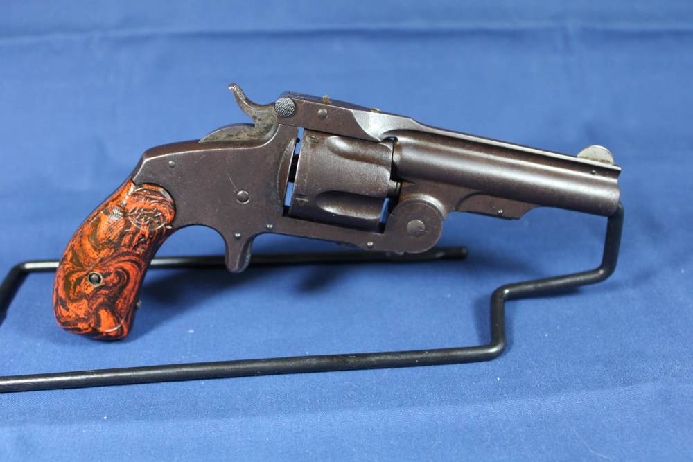 Smith & Wesson S&W .38 SA 1st Model (Baby Russian) made 1877 antique-img-6