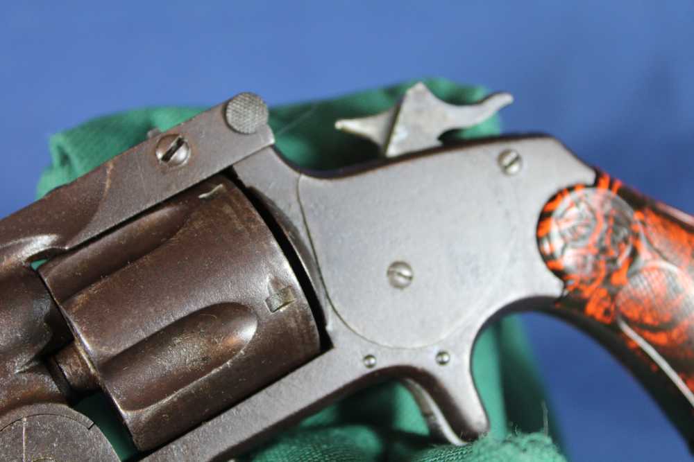 Smith & Wesson S&W .38 SA 1st Model (Baby Russian) made 1877 antique-img-12