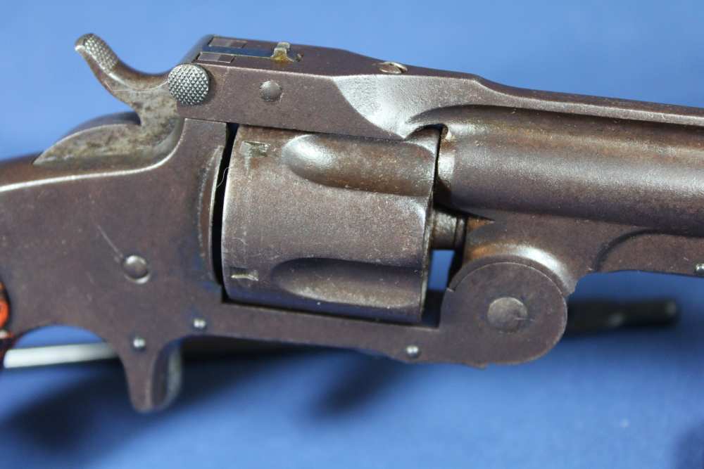 Smith & Wesson S&W .38 SA 1st Model (Baby Russian) made 1877 antique-img-9