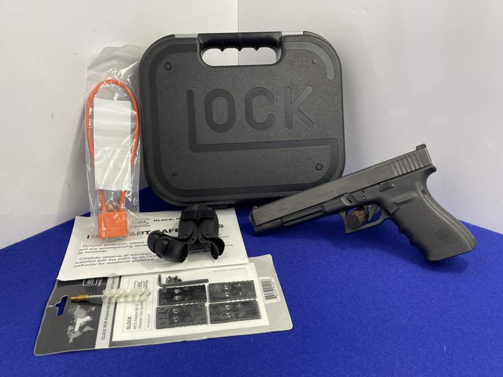 Glock 40 Gen 4 MOS 10MM 6.02" Black *POWERFUL SEMI-AUTO HANDGUN W/PLATES*-img-4
