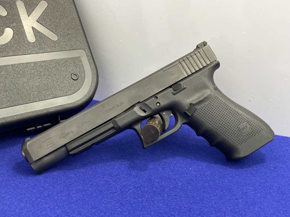 Glock 40 Gen 4 MOS 10MM 6.02" Black *POWERFUL SEMI-AUTO HANDGUN W/PLATES*-img-3
