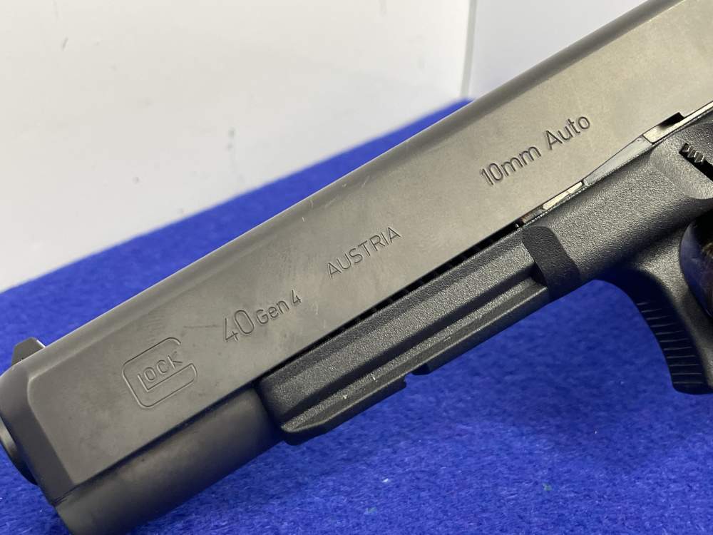 Glock 40 Gen 4 MOS 10MM 6.02" Black *POWERFUL SEMI-AUTO HANDGUN W/PLATES*-img-13