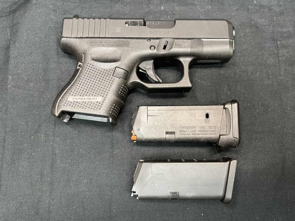 Glock 26 Gen 4 9mm 3.3" Night Sights Pistol -img-0