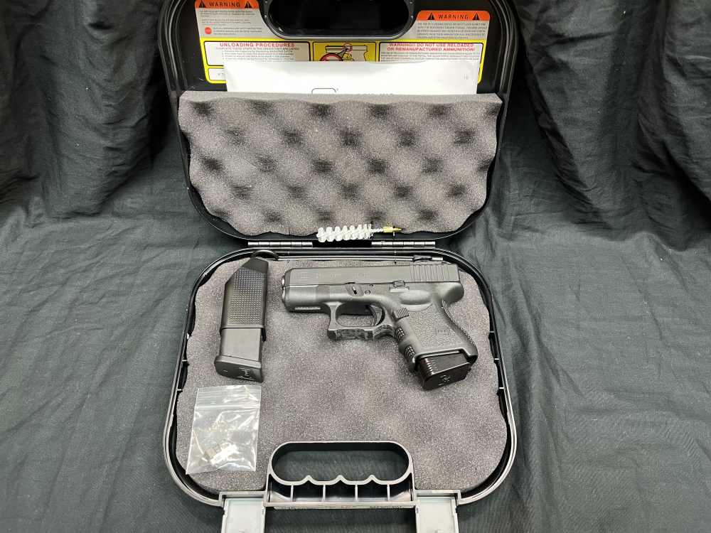Glock 26 Gen 3 9mm 3.4" Pistol Night Sights G26 Factory Case-img-0