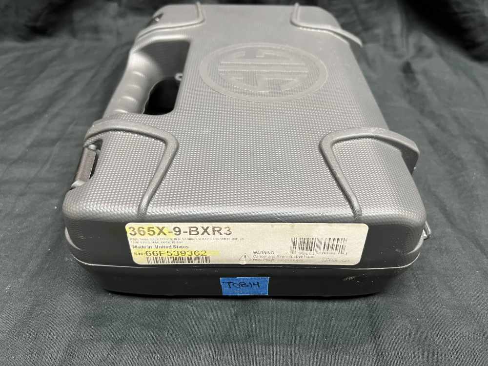 Sig Sauer P365 X Comp 9mm Sig Red Dot Compensator Case 2 Mags -img-1