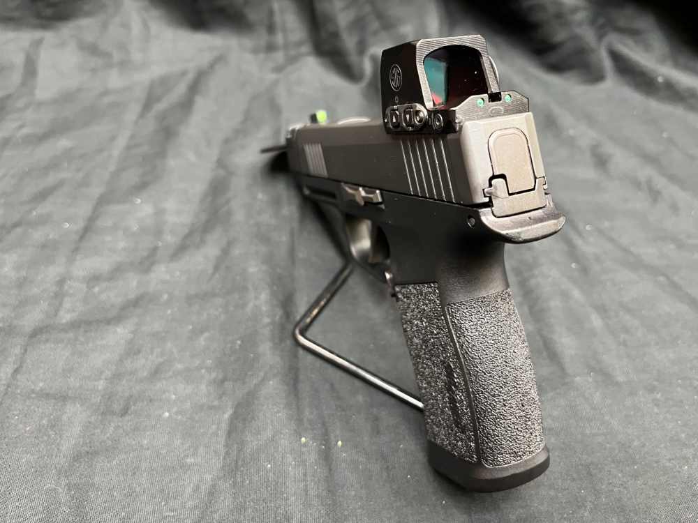 Sig Sauer P365 X Comp 9mm Sig Red Dot Compensator Case 2 Mags -img-8