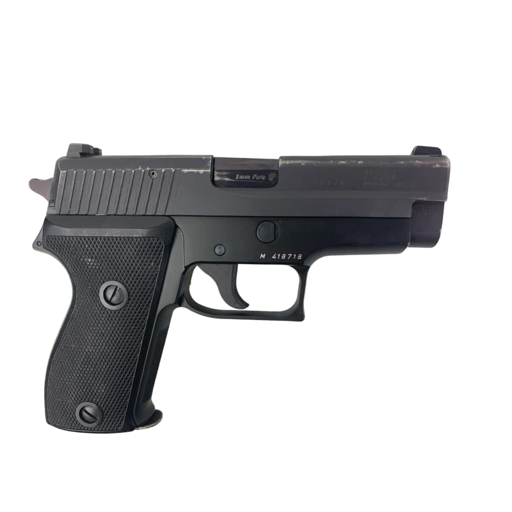 1979 Swiss Zurich Police SIG P225 Pistol 9mm 9x19mm Leather Holster Suisse-img-1