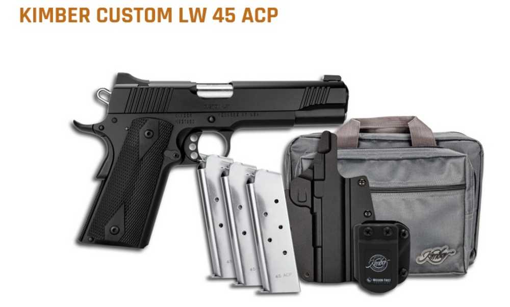 Kimber Custom LW Club Bundle 45ACP-img-0