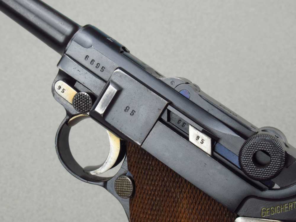 Very Nice 1936 S/42 German pre WWII Luger p08 pistol in 9mm Mauser P38-img-11