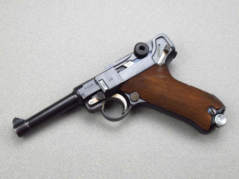 Very Nice 1936 S/42 German pre WWII Luger p08 pistol in 9mm Mauser P38-img-5