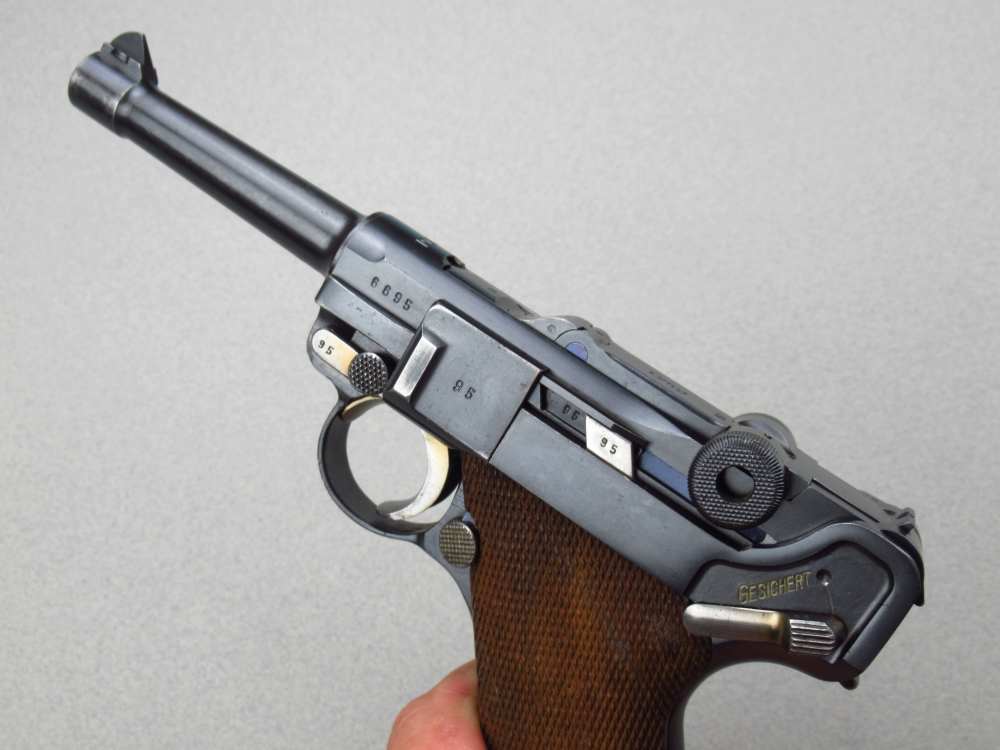 Very Nice 1936 S/42 German pre WWII Luger p08 pistol in 9mm Mauser P38-img-9