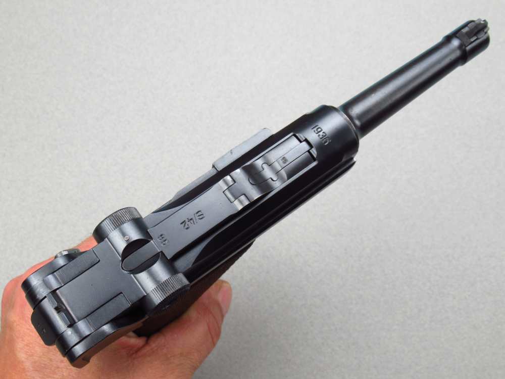 Very Nice 1936 S/42 German pre WWII Luger p08 pistol in 9mm Mauser P38-img-72