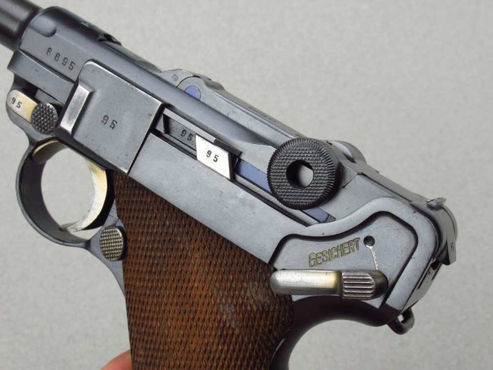 Very Nice 1936 S/42 German pre WWII Luger p08 pistol in 9mm Mauser P38-img-12