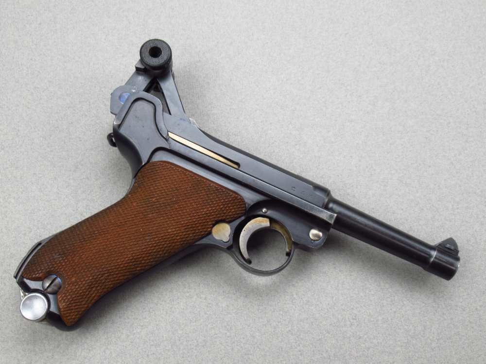 Very Nice 1936 S/42 German pre WWII Luger p08 pistol in 9mm Mauser P38-img-80