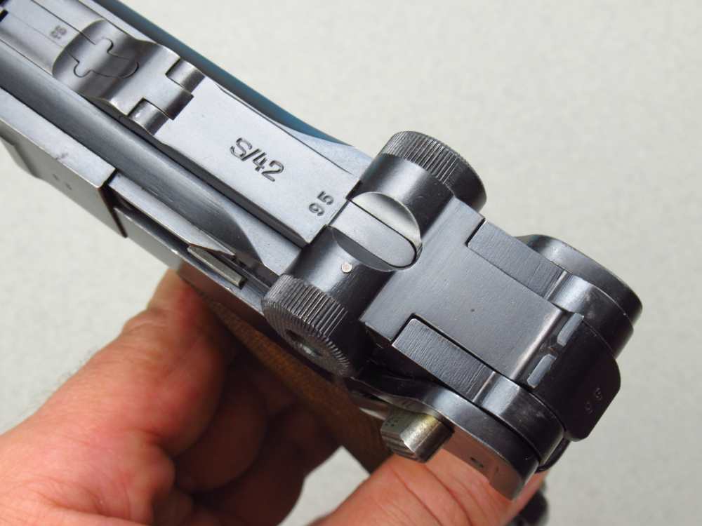 Very Nice 1936 S/42 German pre WWII Luger p08 pistol in 9mm Mauser P38-img-41