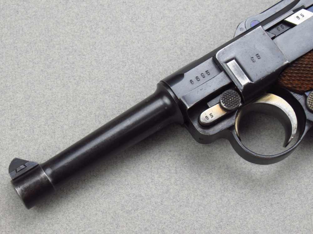 Very Nice 1936 S/42 German pre WWII Luger p08 pistol in 9mm Mauser P38-img-6