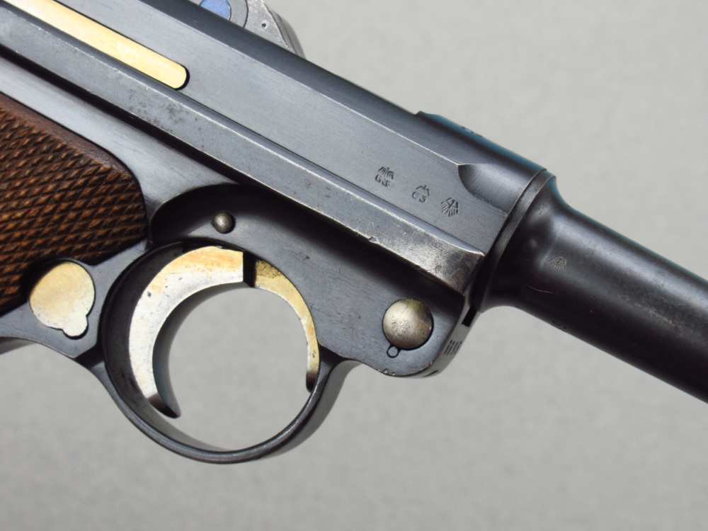 Very Nice 1936 S/42 German pre WWII Luger p08 pistol in 9mm Mauser P38-img-52