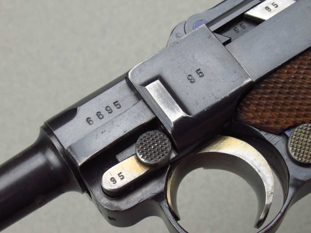 Very Nice 1936 S/42 German pre WWII Luger p08 pistol in 9mm Mauser P38-img-17