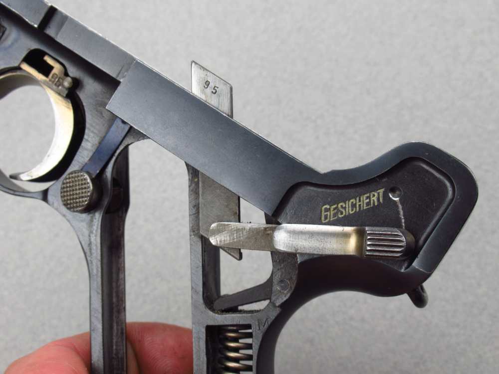 Very Nice 1936 S/42 German pre WWII Luger p08 pistol in 9mm Mauser P38-img-123