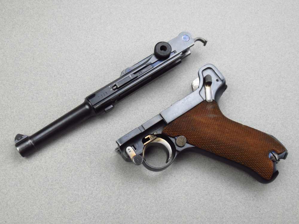 Very Nice 1936 S/42 German pre WWII Luger p08 pistol in 9mm Mauser P38-img-90