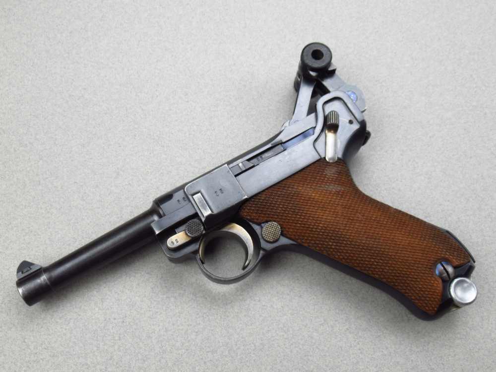 Very Nice 1936 S/42 German pre WWII Luger p08 pistol in 9mm Mauser P38-img-78
