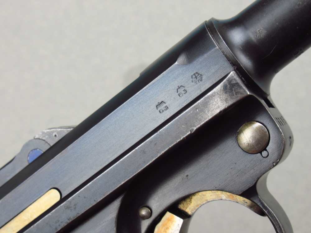 Very Nice 1936 S/42 German pre WWII Luger p08 pistol in 9mm Mauser P38-img-2