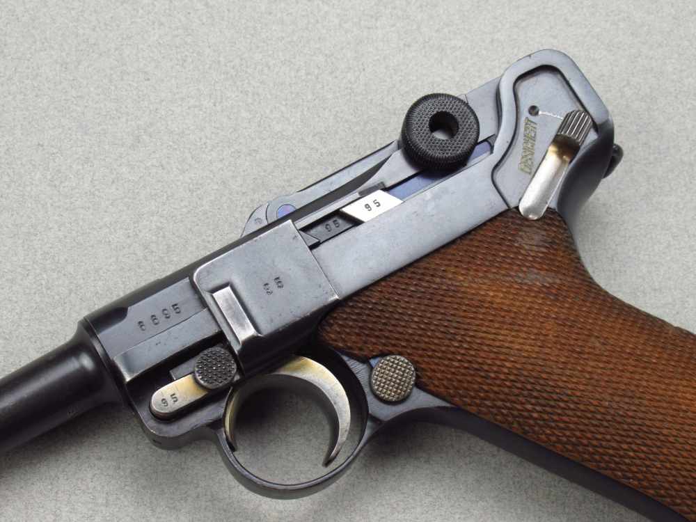 Very Nice 1936 S/42 German pre WWII Luger p08 pistol in 9mm Mauser P38-img-7