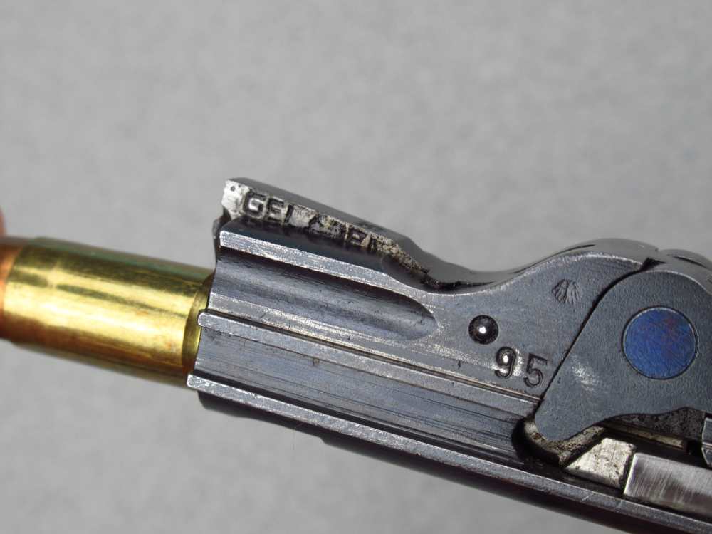 Very Nice 1936 S/42 German pre WWII Luger p08 pistol in 9mm Mauser P38-img-111