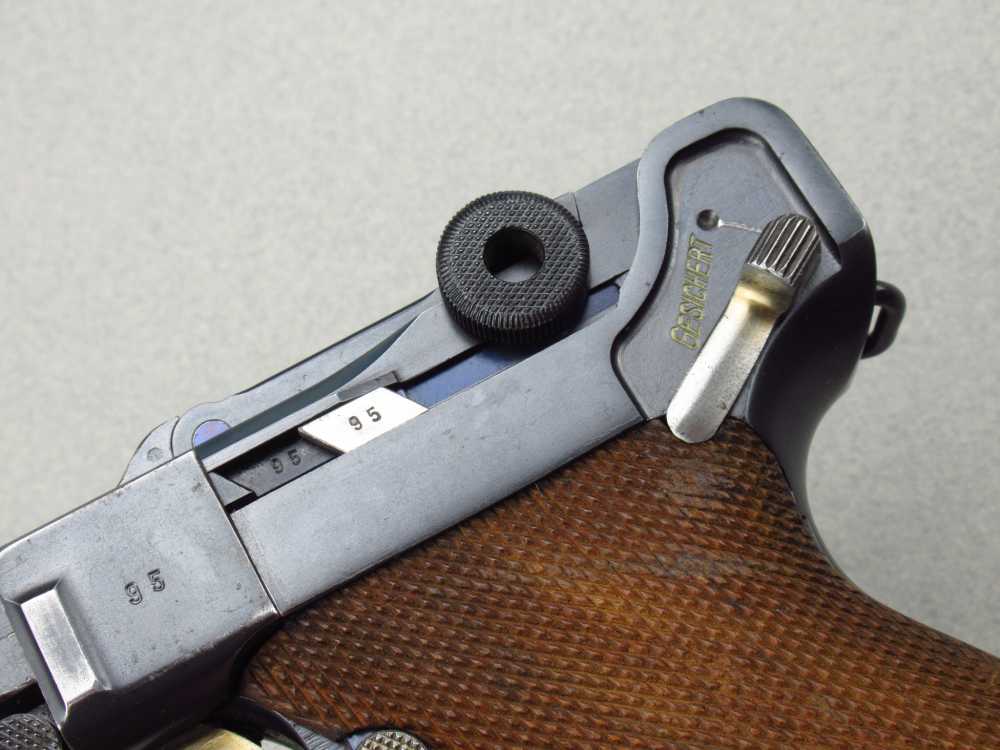 Very Nice 1936 S/42 German pre WWII Luger p08 pistol in 9mm Mauser P38-img-14