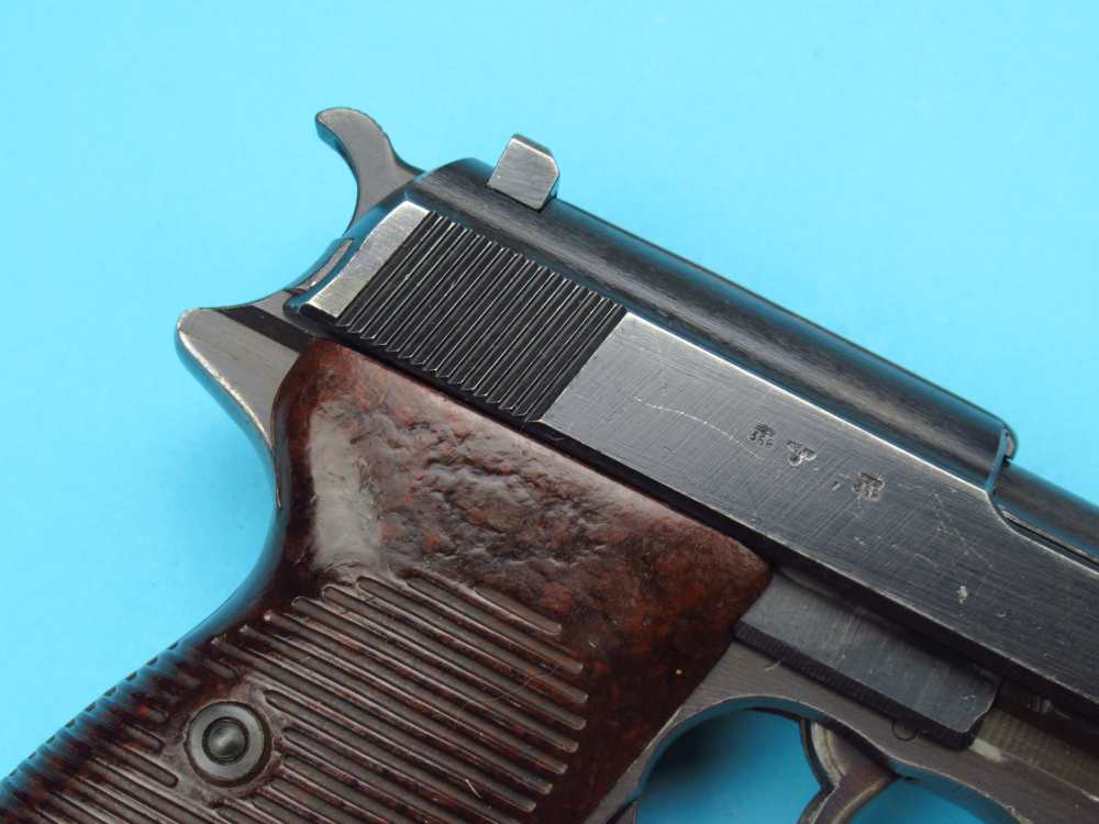 Late 1944 German WWII Walther P38 AC44 9mm Luger Mauser CYQ pistol-img-35