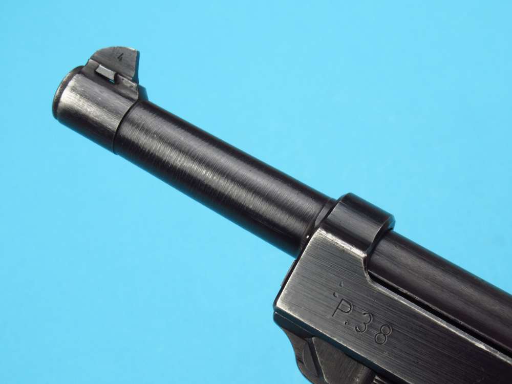 Late 1944 German WWII Walther P38 AC44 9mm Luger Mauser CYQ pistol-img-9