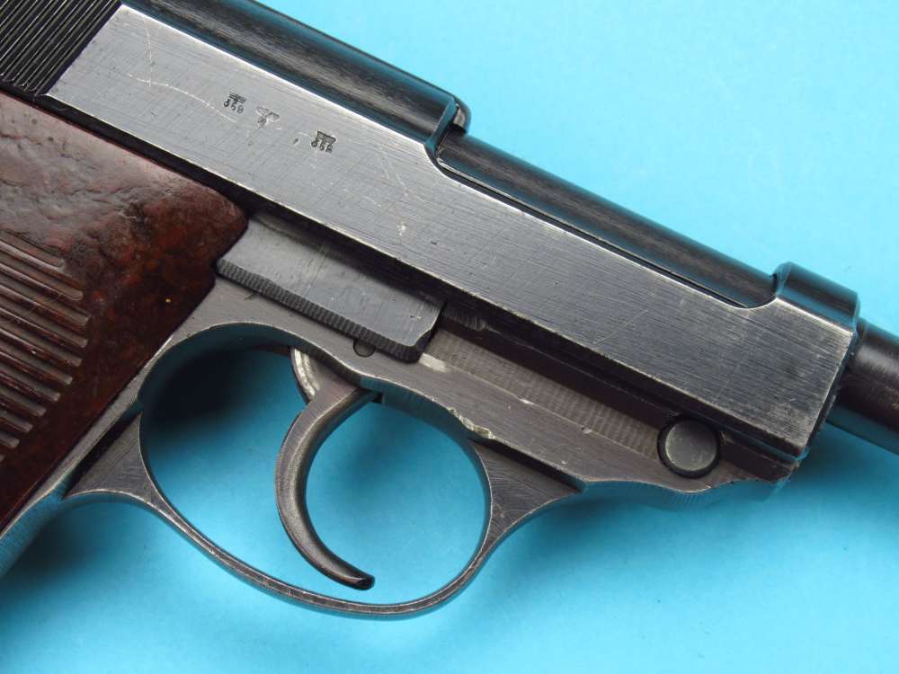 Late 1944 German WWII Walther P38 AC44 9mm Luger Mauser CYQ pistol-img-34
