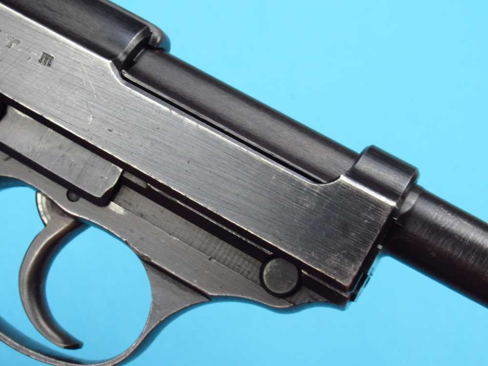 Late 1944 German WWII Walther P38 AC44 9mm Luger Mauser CYQ pistol-img-43