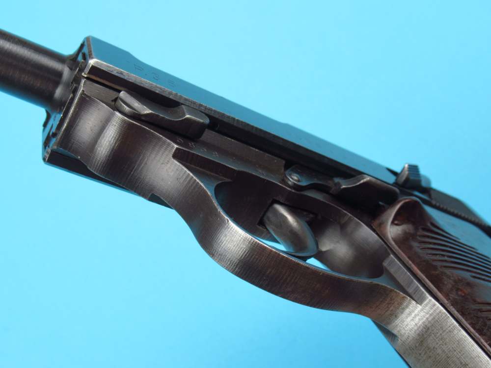 Late 1944 German WWII Walther P38 AC44 9mm Luger Mauser CYQ pistol-img-22