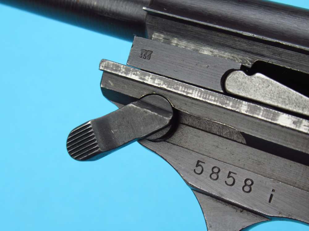Late 1944 German WWII Walther P38 AC44 9mm Luger Mauser CYQ pistol-img-66