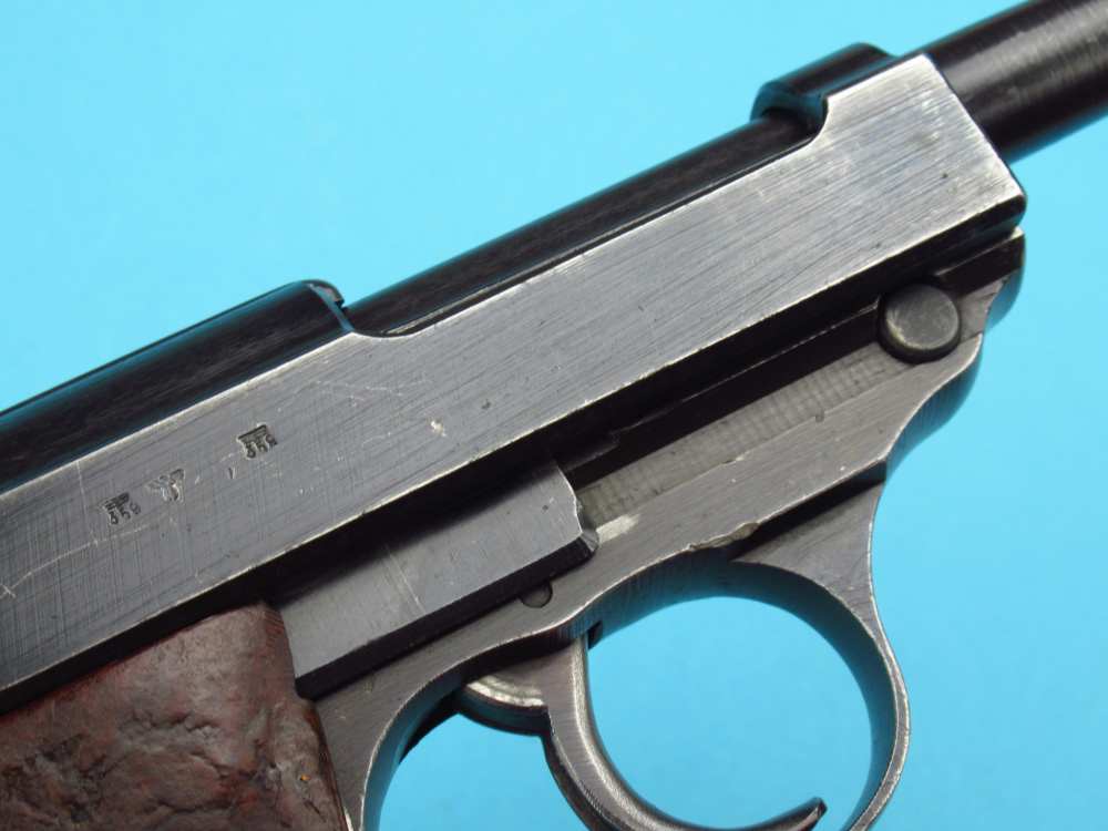 Late 1944 German WWII Walther P38 AC44 9mm Luger Mauser CYQ pistol-img-39
