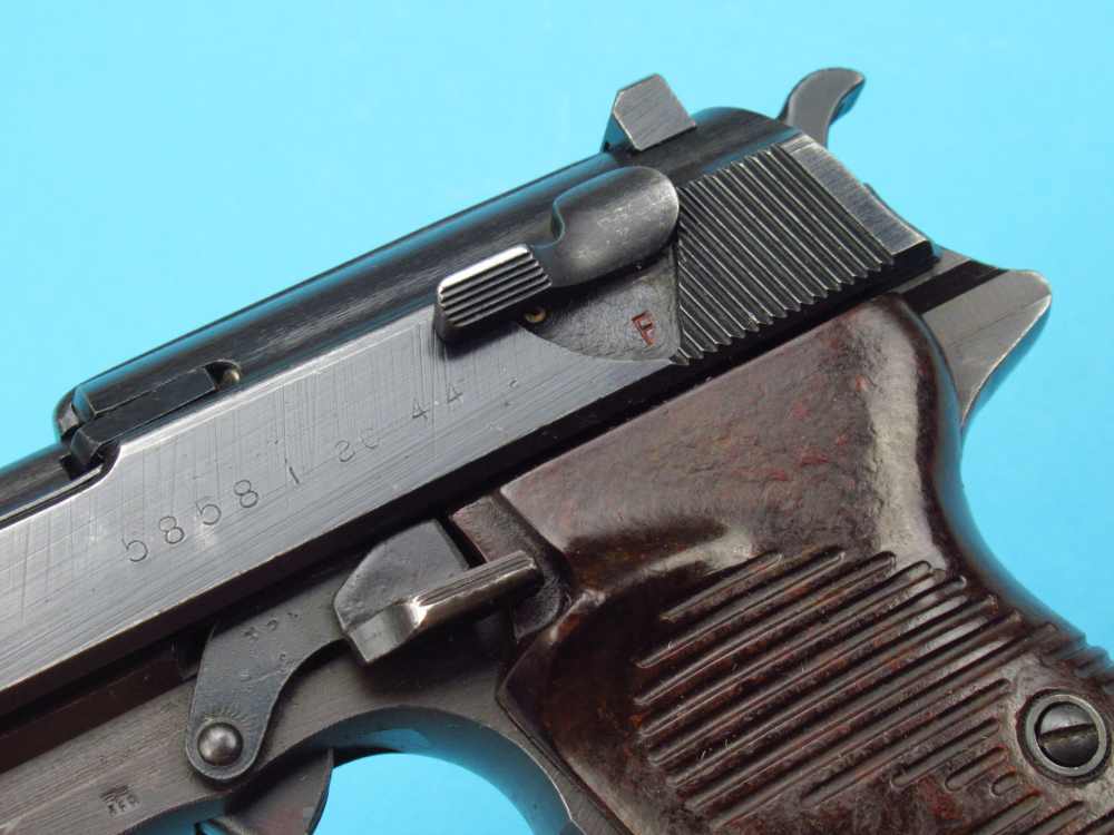 Late 1944 German WWII Walther P38 AC44 9mm Luger Mauser CYQ pistol-img-16