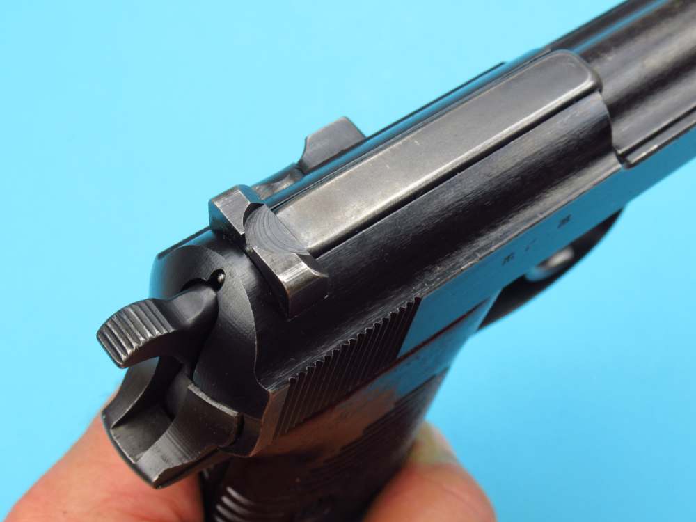Late 1944 German WWII Walther P38 AC44 9mm Luger Mauser CYQ pistol-img-56