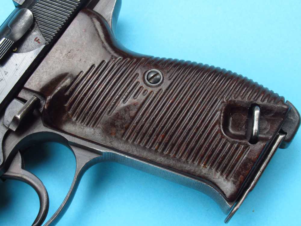Late 1944 German WWII Walther P38 AC44 9mm Luger Mauser CYQ pistol-img-7