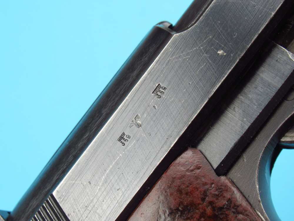 Late 1944 German WWII Walther P38 AC44 9mm Luger Mauser CYQ pistol-img-2